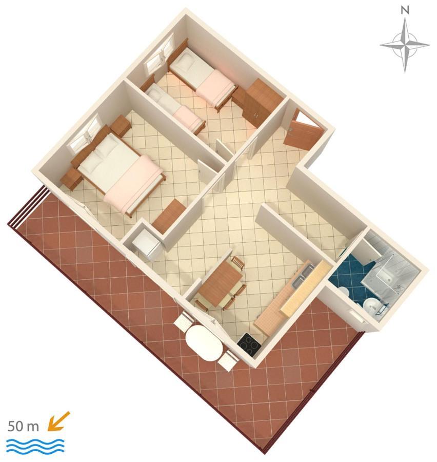 Apartments And Rooms By The Sea Starigrad, Paklenica - 6591 Екстериор снимка